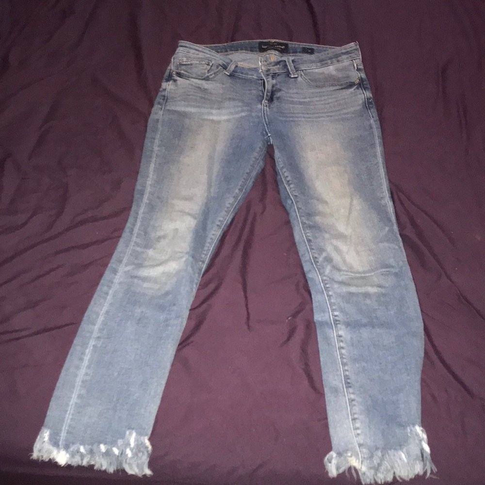 Lolita Skinny Crops with fringe